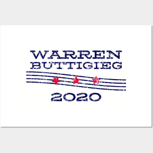 Elizabeth Warren and Mayor Pete Buttigieg on the one ticket? Dare to dream. Posters and Art